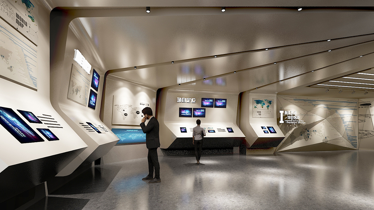 物流展廳——四川啟越創(chuàng)彩展覽展示服務(wù)，打造專業(yè)高效的展覽解決方案